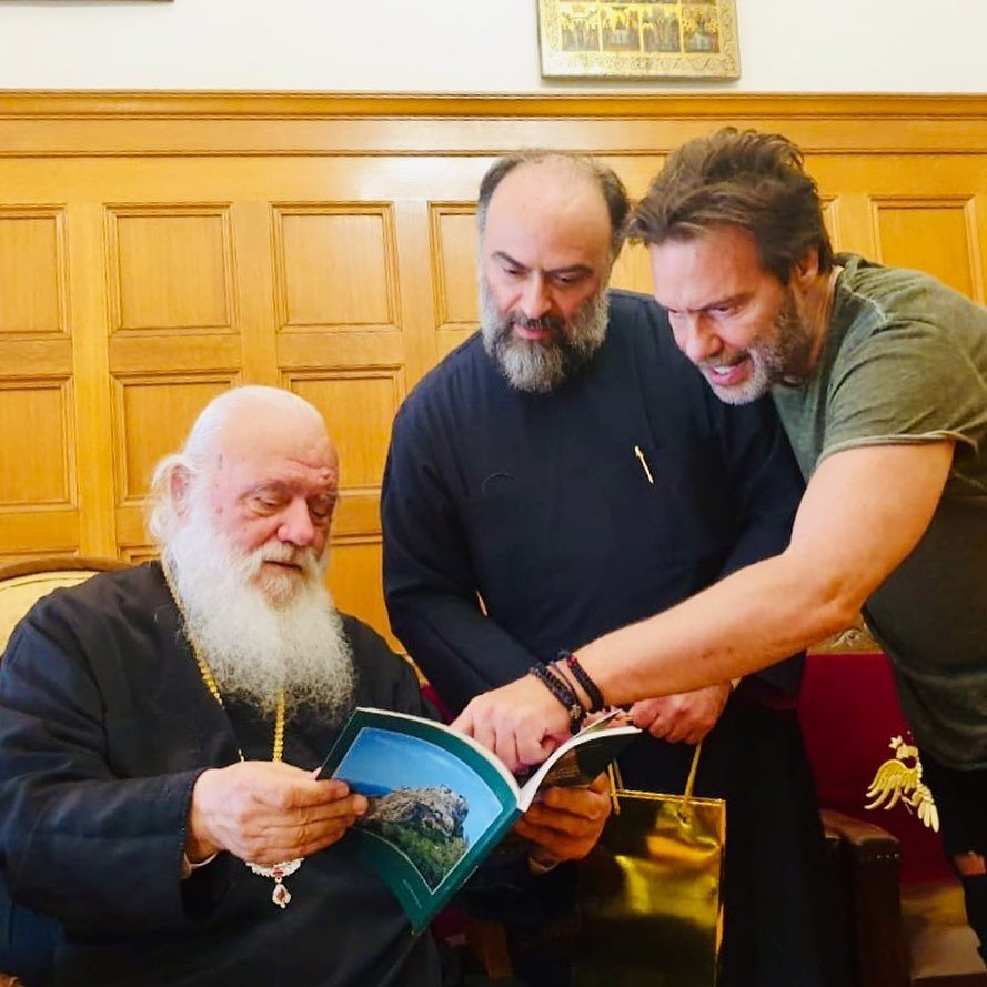Στον αρχιεπίσκοπο Ιερώνυμο για ευχή ο Στράτος Τζώρτζογλου