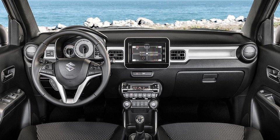 Tο εσωτερικό του Suzuki Ignis