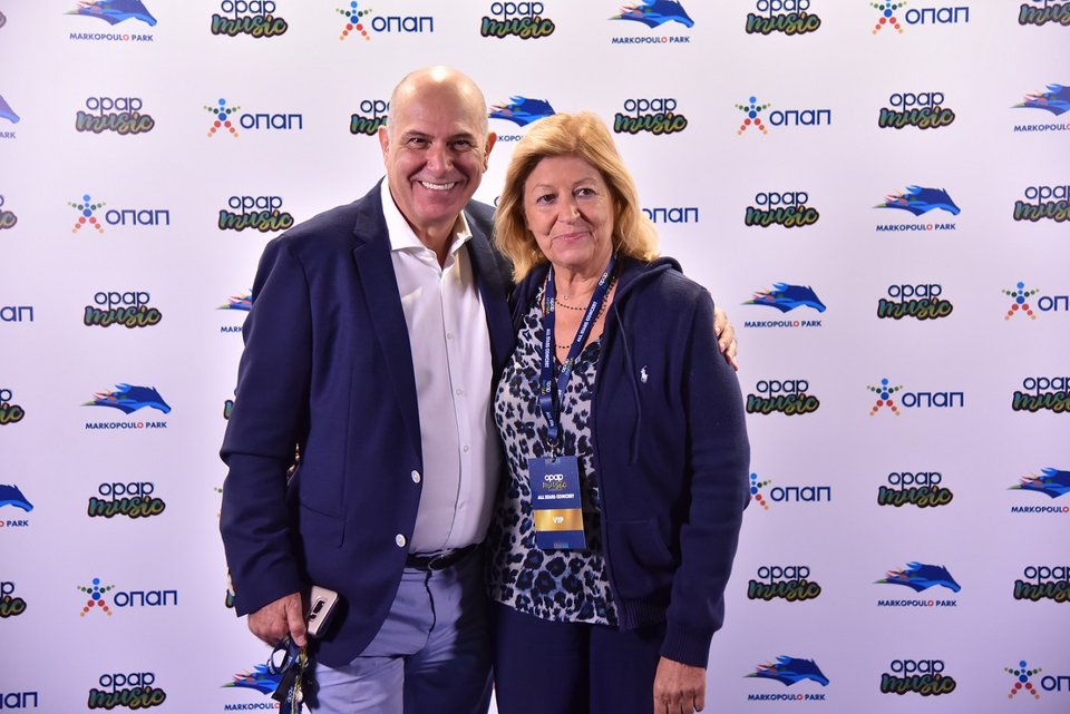 Σπύρος Φωκάς, Α’ Αντιπρόεδρος ΟΠΑΠ και Ασπασία Ράλλη, Πρόεδρος της Φιλίππου Ενώσεως Ελλάδος