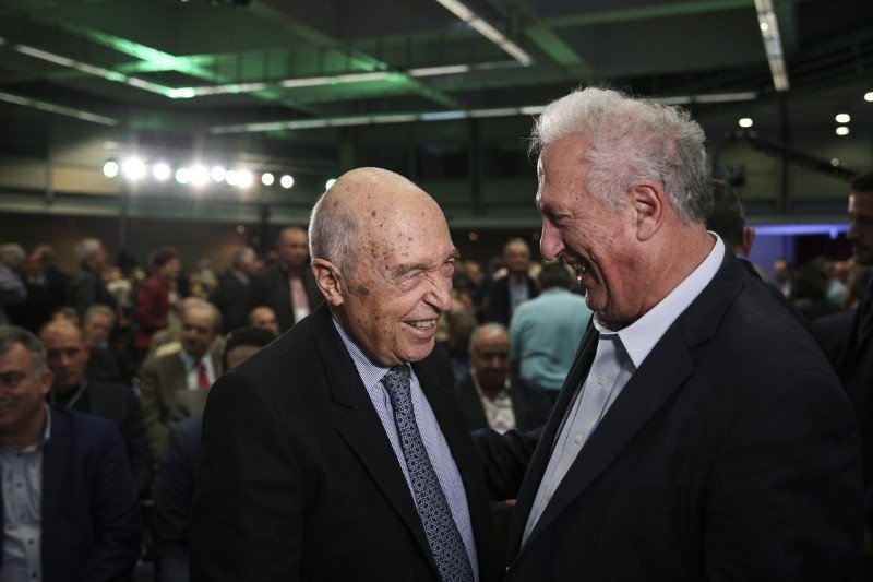 Ο Κώστας Σημίτης και ο Κώστας Σκανδαλίδης