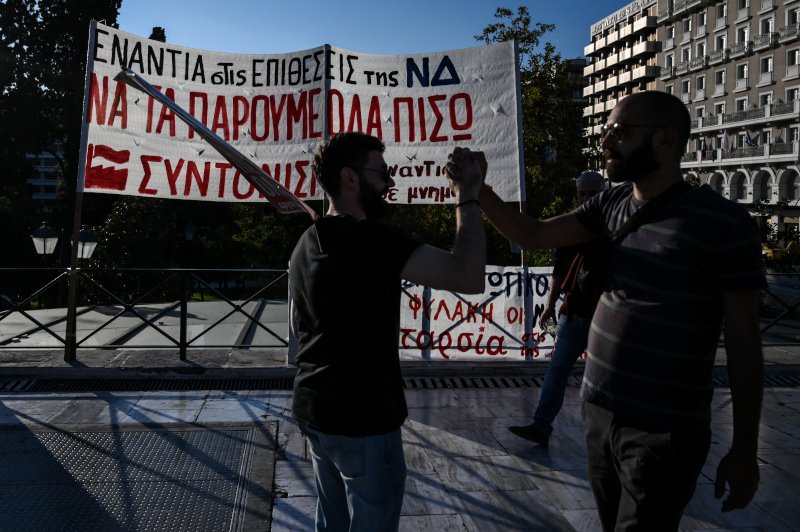 Τάσσονται κατά των «αντεργατικών διατάξεων» του αναπτυξιακού νομοσχεδίου / Φωτογραφία: EUROKINISSI