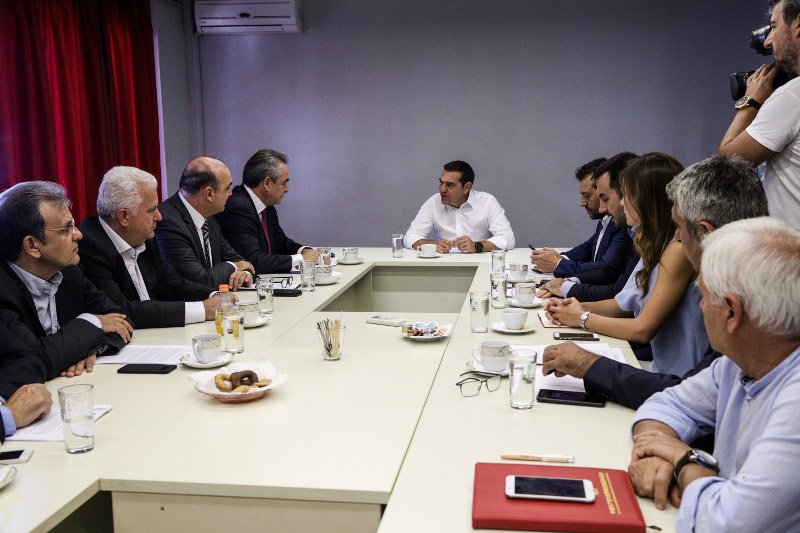 Στιγμιότυπο από την συνάντηση