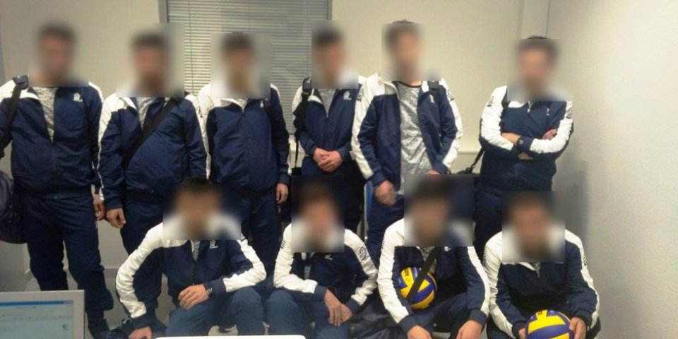 Η... ομάδα βόλεϊ από την Ουκρανία