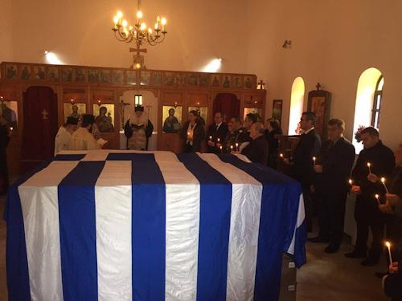 Επιμνημόσυνη δέηση για τα οστά των Ελλήνων πεσόντων / Φωτογραφία: tachydromos.org