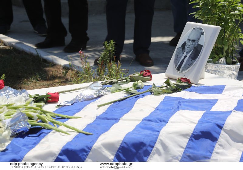 Ο τάφος του Ανδρέα Παπανδρέου