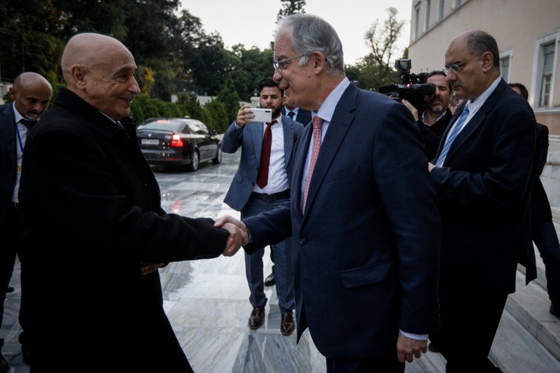 Στον Τασούλα ο πρόεδρος της Βουλής της Λιβύης -Φωτογραφία: EUROKINISSI/ΚΟΝΤΑΡΙΝΗΣ ΓΙΩΡΓΟΣ