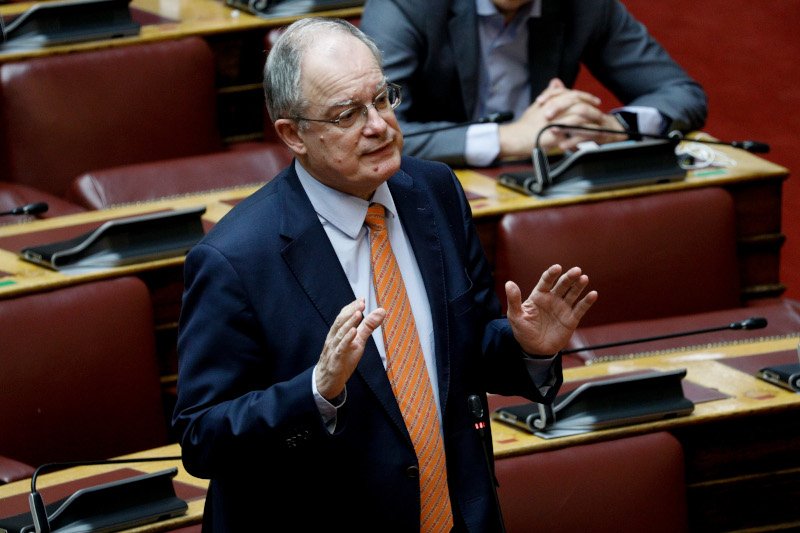 O Πρόεδρος της Βουλής, Κ. Τασούλας κατά τη διάρκεια της συζήτησης / Φωτογραφία: EUROKINISSI/ΚΟΝΤΑΡΙΝΗΣ ΓΙΩΡΓΟΣ