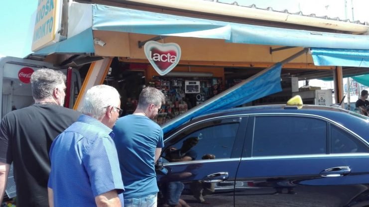 H άτυχη γυναίκα τραυματίστηκε ελαφρά -Φωτογραφία: startmediacorfu