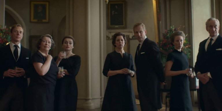Στιγμιότυπο από τον τρίτο κύκλο της σειράς «The Crown»