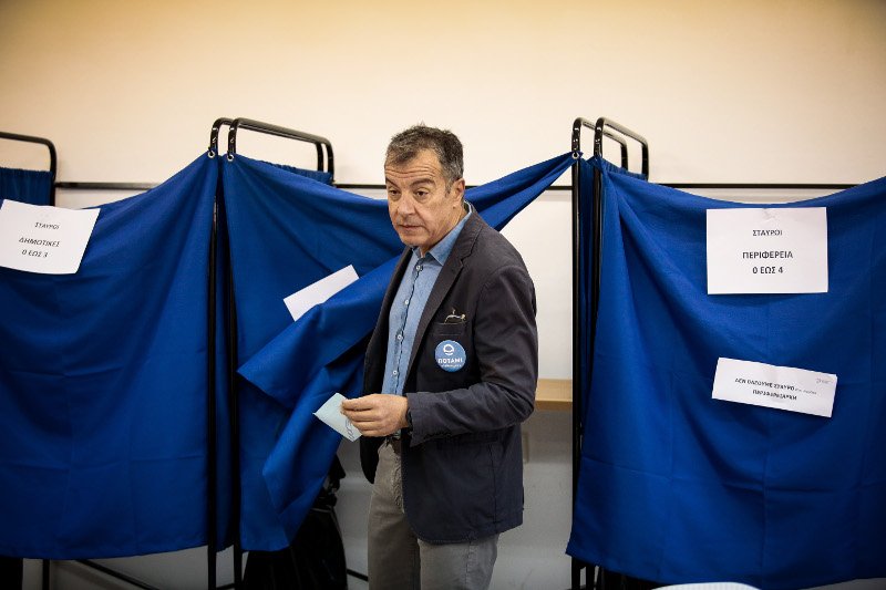 Ο Σταύρος Θεοδωράκης