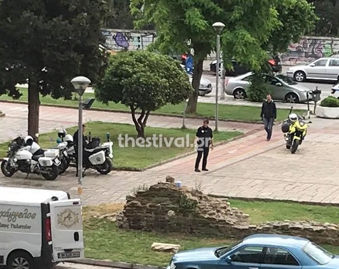 Αστυνομικές δυνάμεις έσπευσαν άμεσα στο σημείο