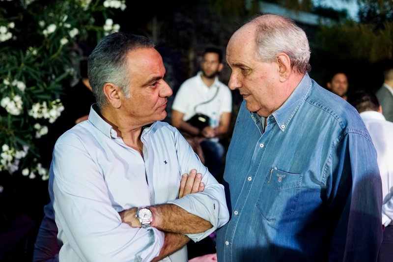 Τέρενς Κουίκ και Πάνος Σκουρλέτης 