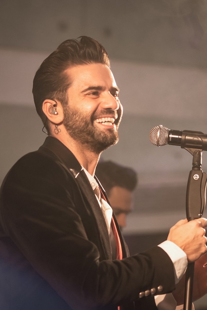 Ο Θοδωρής Μαραντίνης στο Christmas Live Stage του ATHENS METRO MALL