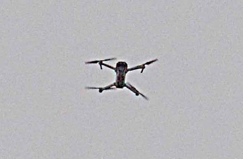 Το drone που πέταξε πάνω από το σπίτι της Μέγκαν Μαρκλ και του Πρίγκιπα Χάρι. 