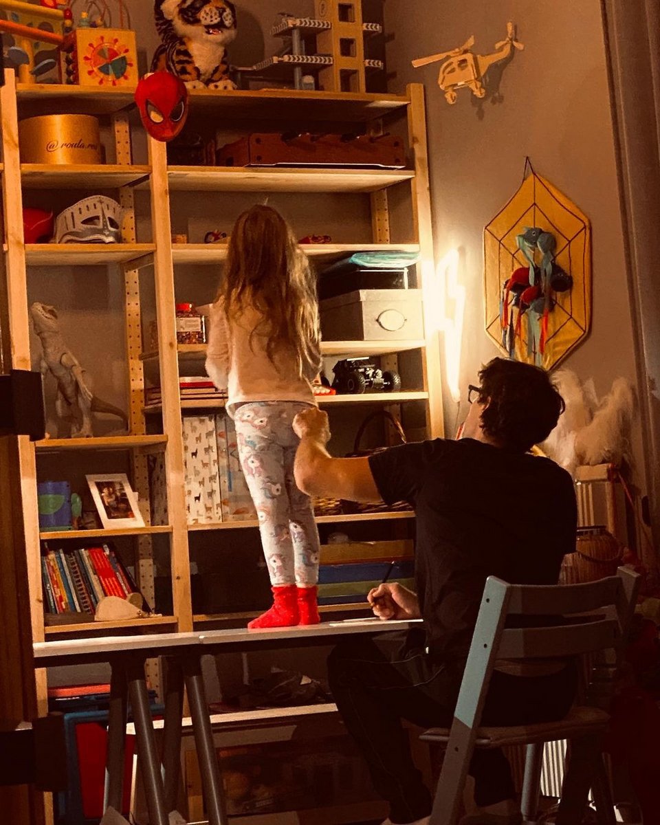 Ο Αποστόλης Τότσικας με την κόρη του