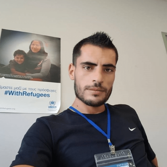 Ο Ναΐμ που τα τελευταία χρόνια ζει και εργάζεται στην Κρήτη -Φωτογραφία: c