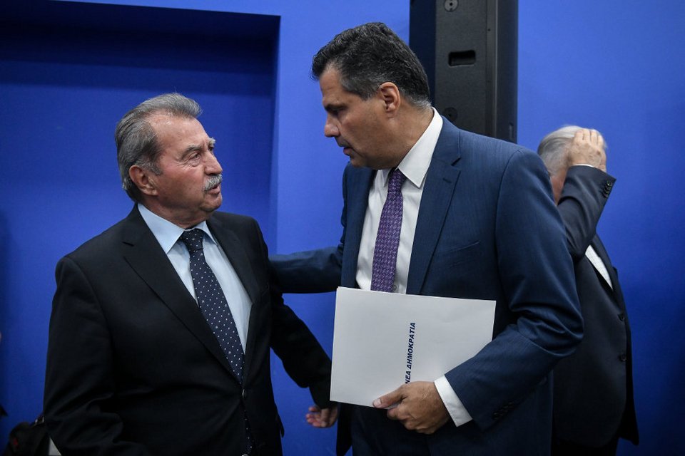 Ο νέος γραμματέας της ΝΔ με τον Γιάννη Τραγάκη