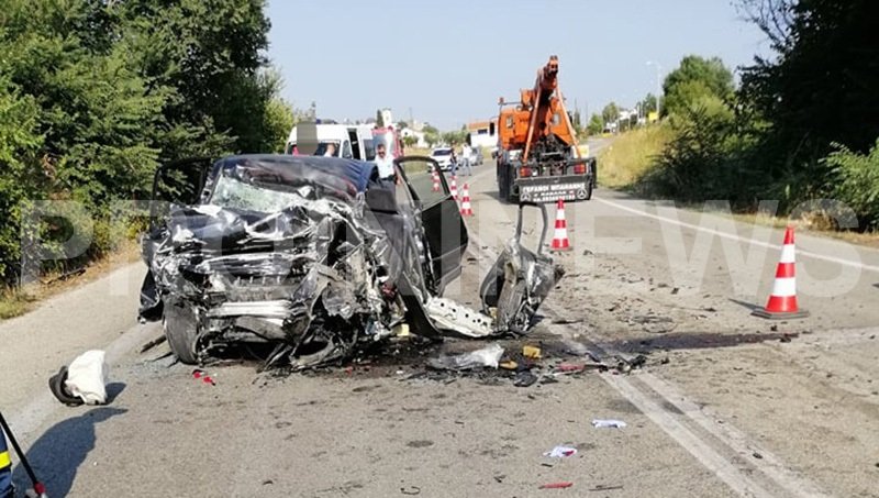 Τροχαίο δυστύχημα στην Καβάλα με έναν νεκρό -Φωτογραφία: proininews.gr