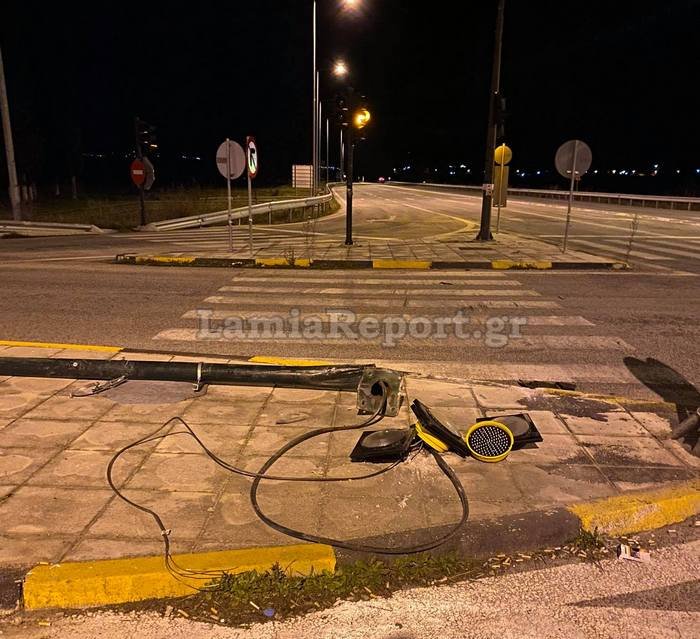 Διαλυμένος φωτεινός σηματοδότης