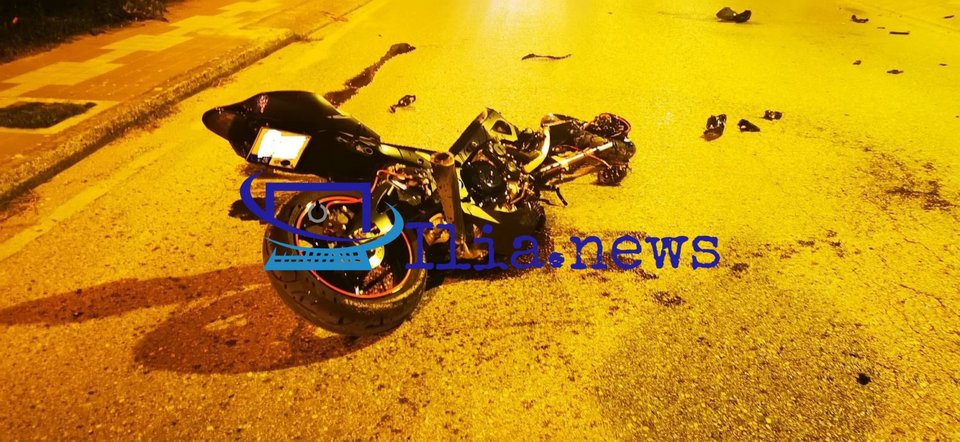 Τροχαίο σοκ στην Αμαλιάδα: Νεκρή μία 23χρονη, σοβαρά τραυματίας ο οδηγός της μηχανής