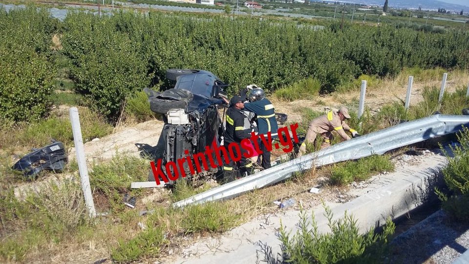 τροχαίο πατρών Κορίνθου