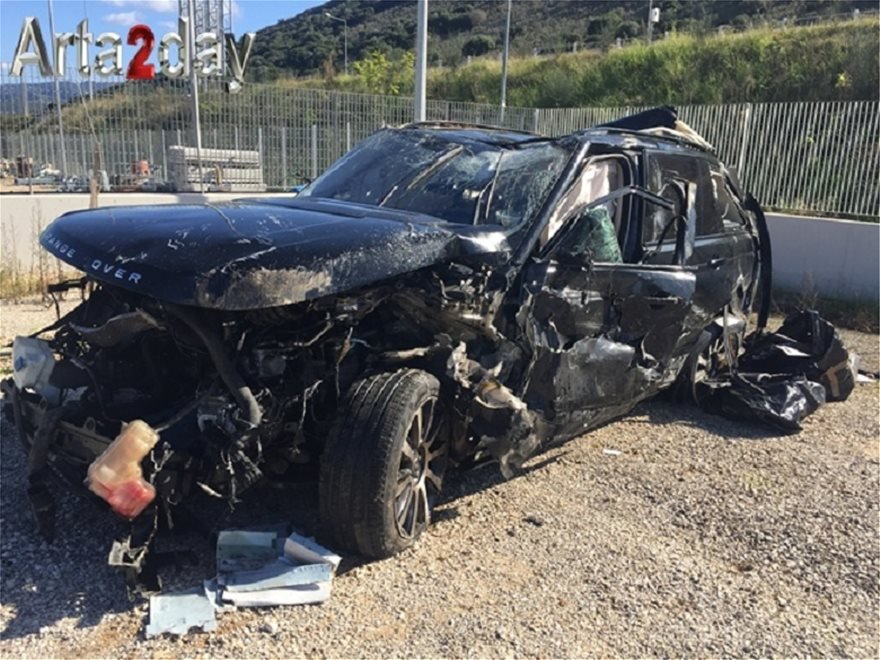 Το αυτοκίνητο μετά το τροχαίο