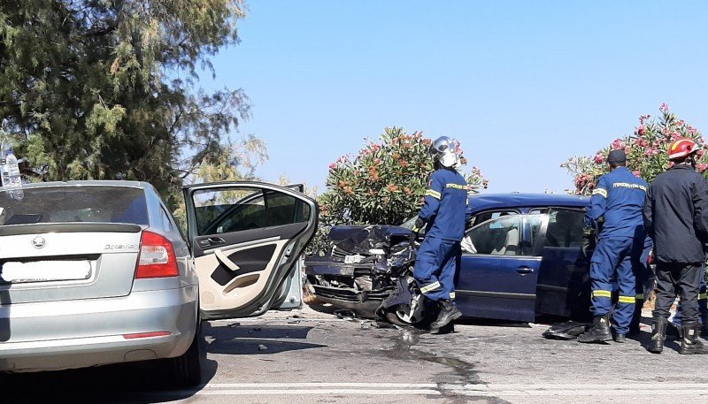 Τροχαίο στα Χανιά