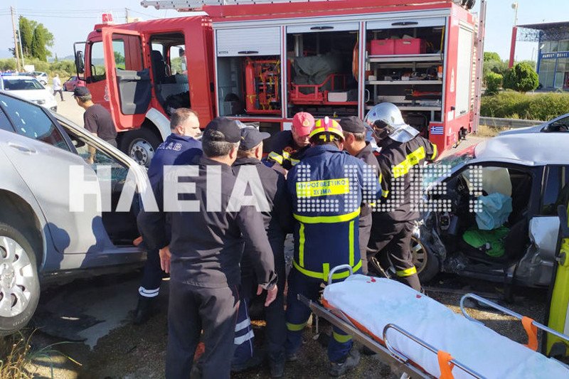 Θανατηφόρο τροχαίο στον Πύργο / Φωτογραφία: ilialive.gr