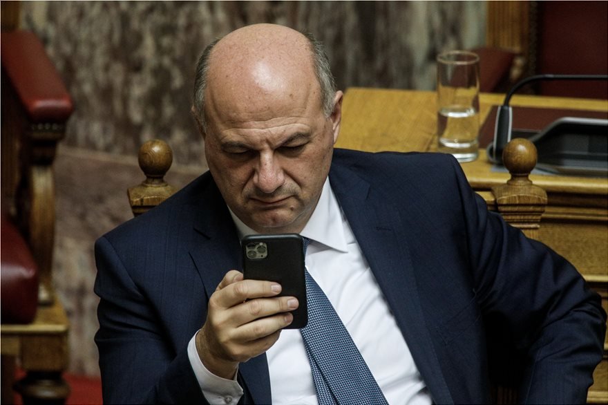  Ο υπουργός Δικαιοσύνης Κώστας Τσιάρας -Φωτογραφία: Eurokinissi