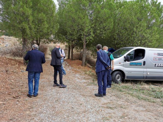Ο Σωτ. Τσιόδρας στον Ευρώτα -Φωτογραφία: ΑΠΕ-ΜΠΕ /ΠΑΝΑΓΙΩΤΗΣ ΚΟΥΡΟΣ