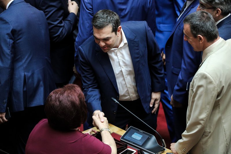 Χαιρετισμός με σεβασμό στην βουλευτή Επικρατείας της ΝΔ Μαριέτα Γιαννάκου