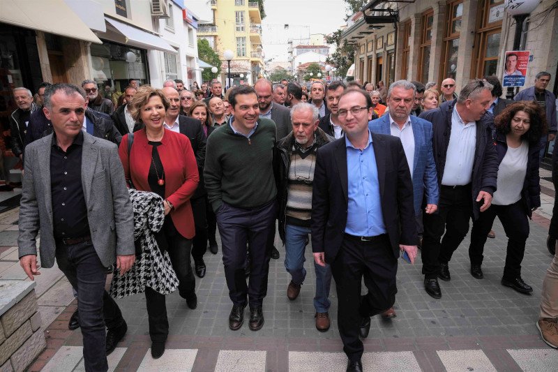 Περιοδεία Τσίπρα στην Ήπεριο/ Φωτογραφία: Γραφείο Τύπου ΣΥΡΙΖΑ/Andrea Bonetti