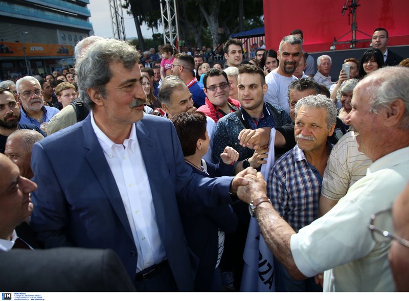 Ο Παύλος Πολάκης στην ομιλία Τσίπρα
