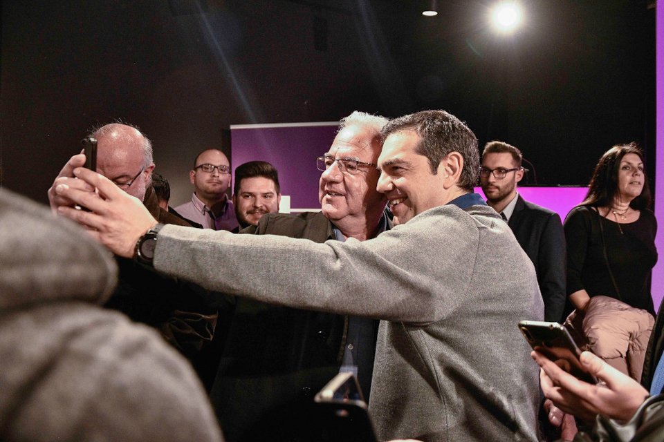 Φυσικά δεν έλειψαν και οι καθιερωμένες πλέον selfies -Φωτογραφία: Andrea Bonetti