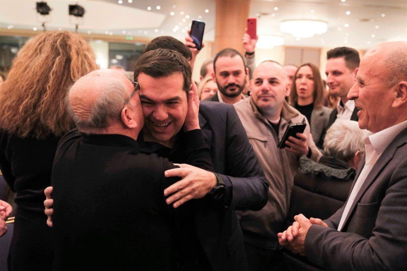 (EUROKINISSI/ΓΡΑΦΕΙΟ ΤΥΠΟΥ ΣΥΡΙΖΑ/ANDREA BONETTI)
