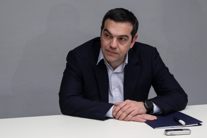 ΣΥΝΑΝΤΗΣΗ ΤΟΥ ΠΡΟΕΔΡΟΥ ΤΟΥ ΣΥΡΙΖΑ ΜΕ ΕΡΓΑΖΟΜΕΝΟΥΣ ΤΗΣ ΛΑΡΚΟ (EUROKINISSI/ ΣΤΕΛΙΟΣ ΜΙΣΙΝΑΣ)