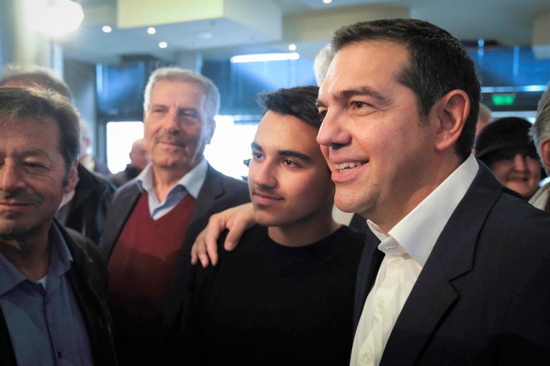 Περιοδεία στα Γρεβενά πραγματοποιεί ο Αλ. Τσίπρας/ Φωτογραφία: Γραφείο Τύπου ΣΥΡΙΖΑ