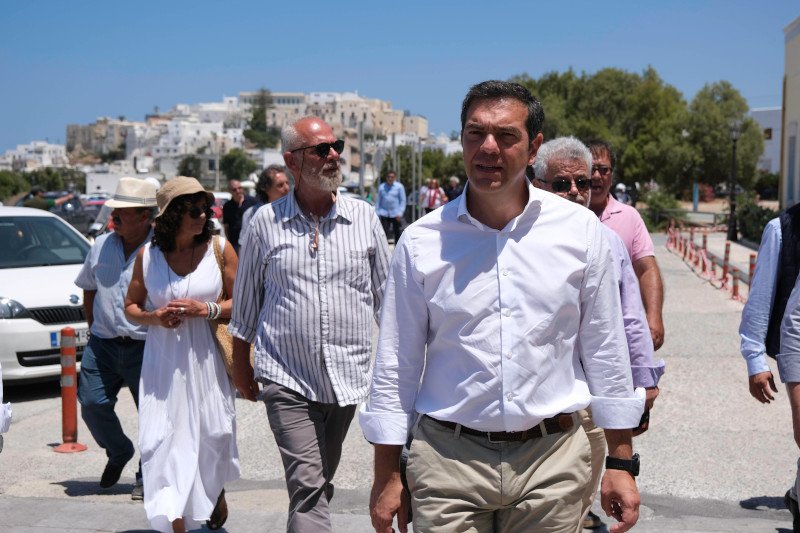 Περιοδεία στη Νάξο πραγματοποιεί σήμερα ο Αλέξης Τσίπρας /Φωτογραφία: Γραφείο Τύπου ΣΥΡΙΖΑ/ Andrea Bonetti