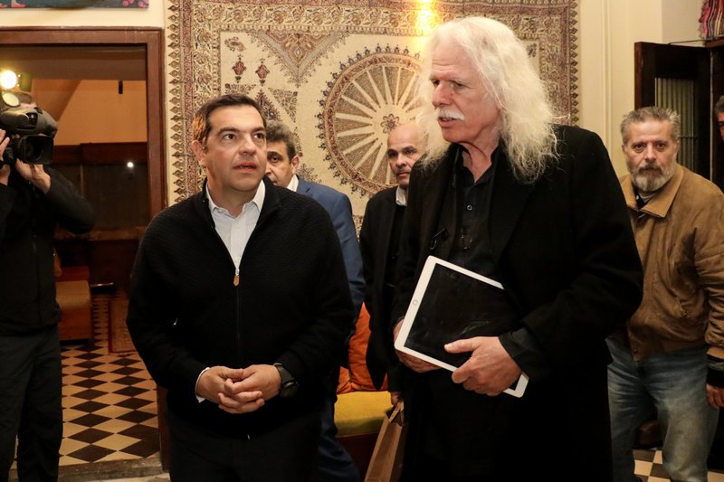 Ο Αλέξης Τσίπρας στον «Λαβύρινθο» του Ρος Ντέιλι στο Χουδέτσι-
