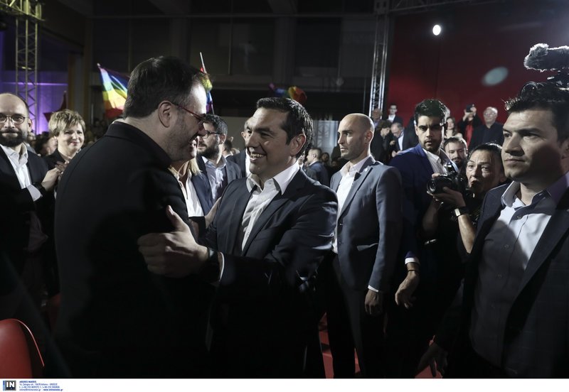 Αλέξης Τσίπρας και Θανάσης Θεοχαρόπουλος