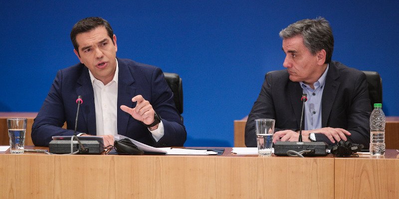 Τσίπρας και Τσακαλώτος σε παλιότερες κοινές δηλώσεις / Φωτογραφία: Menelaos Myrillas / SOOC