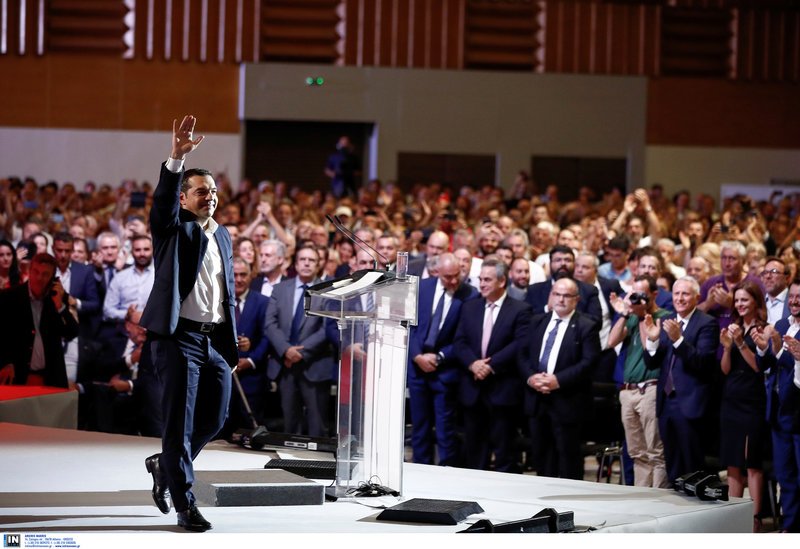 Ο Αλέξης Τσίπρας στη ΔΕΘ 2019