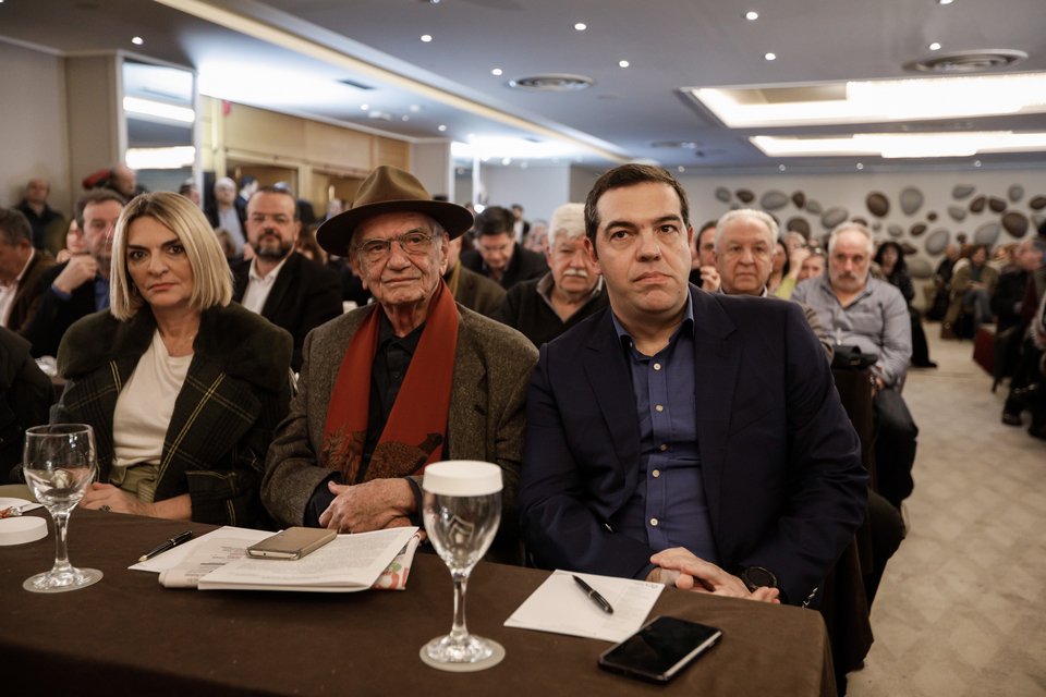 Ο Αλέξης Τσίπρας στην ΚΕ του ΣΥΡΙΖΑ/ Φωτογραφία: Eurokinissi