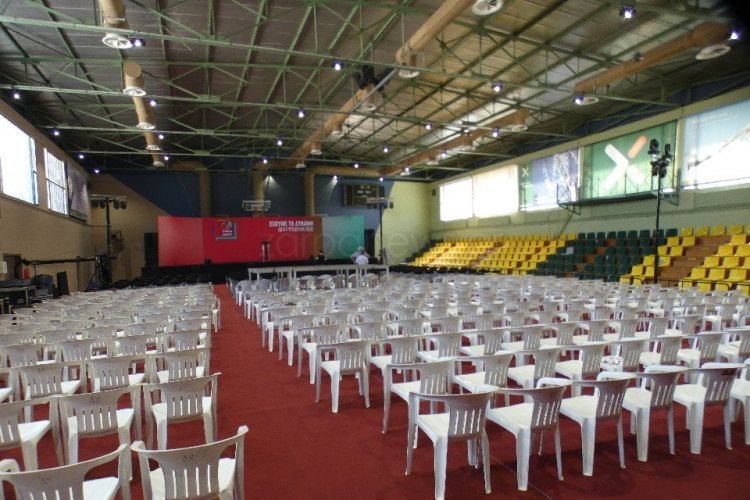 Το κλειστό γυμναστήριο στα Χανιά