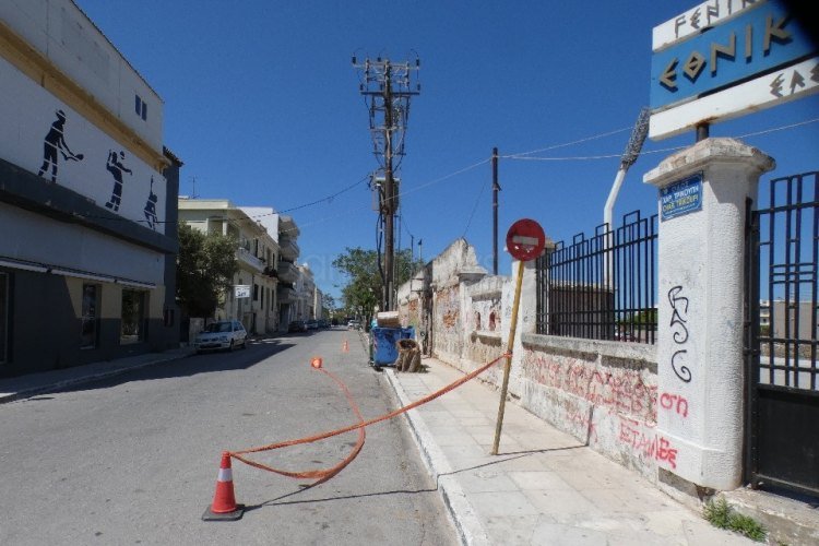 Το κλειστό γυμναστήριο στα Χανιά