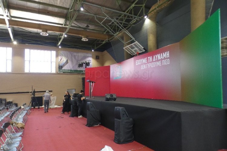 Το κλειστό γυμναστήριο στα Χανιά