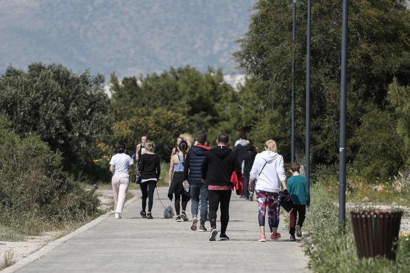 Βόλτα στο Καβούρι/ Φωτογραφία: Eurokinissi