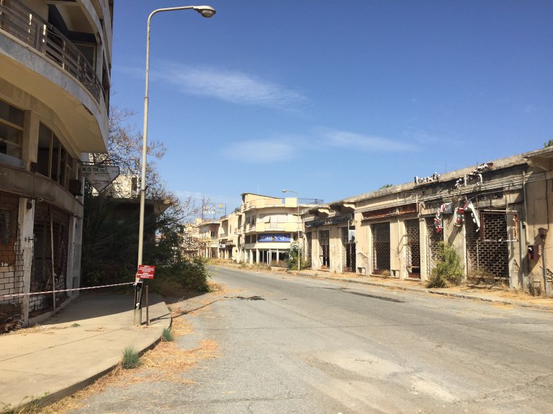 Όψη της έρημης πόλης του Βαρωσιού Φωτογραφία: Αδάμος Ζαχαριάδης/ iefimerida.gr