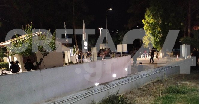 Εικόνα έξω από το Βενιζέλειο νοσοκομείο