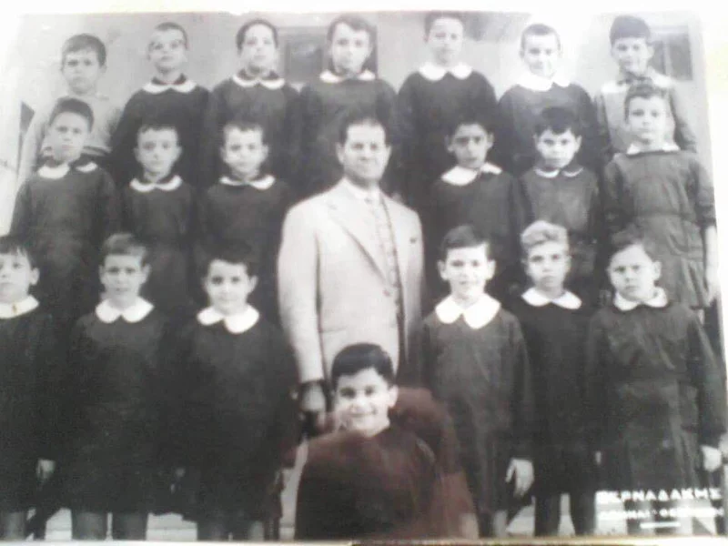 Η φωτογραφία του Ευάγγελου Βενιζέλου μαθητής